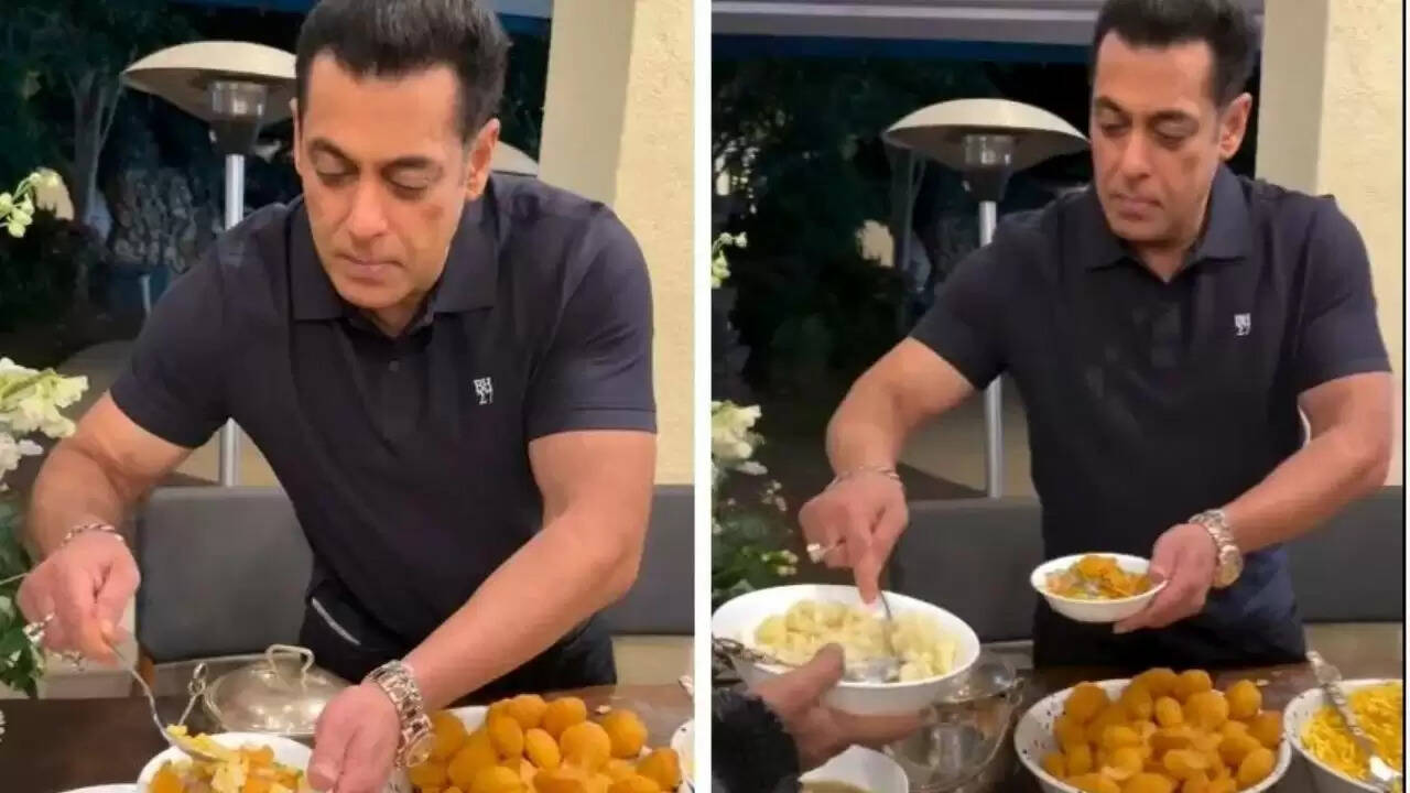 सलमान खान का किचन में कमाल: भेलपुरी बनाते हुए दिखे भाईजान