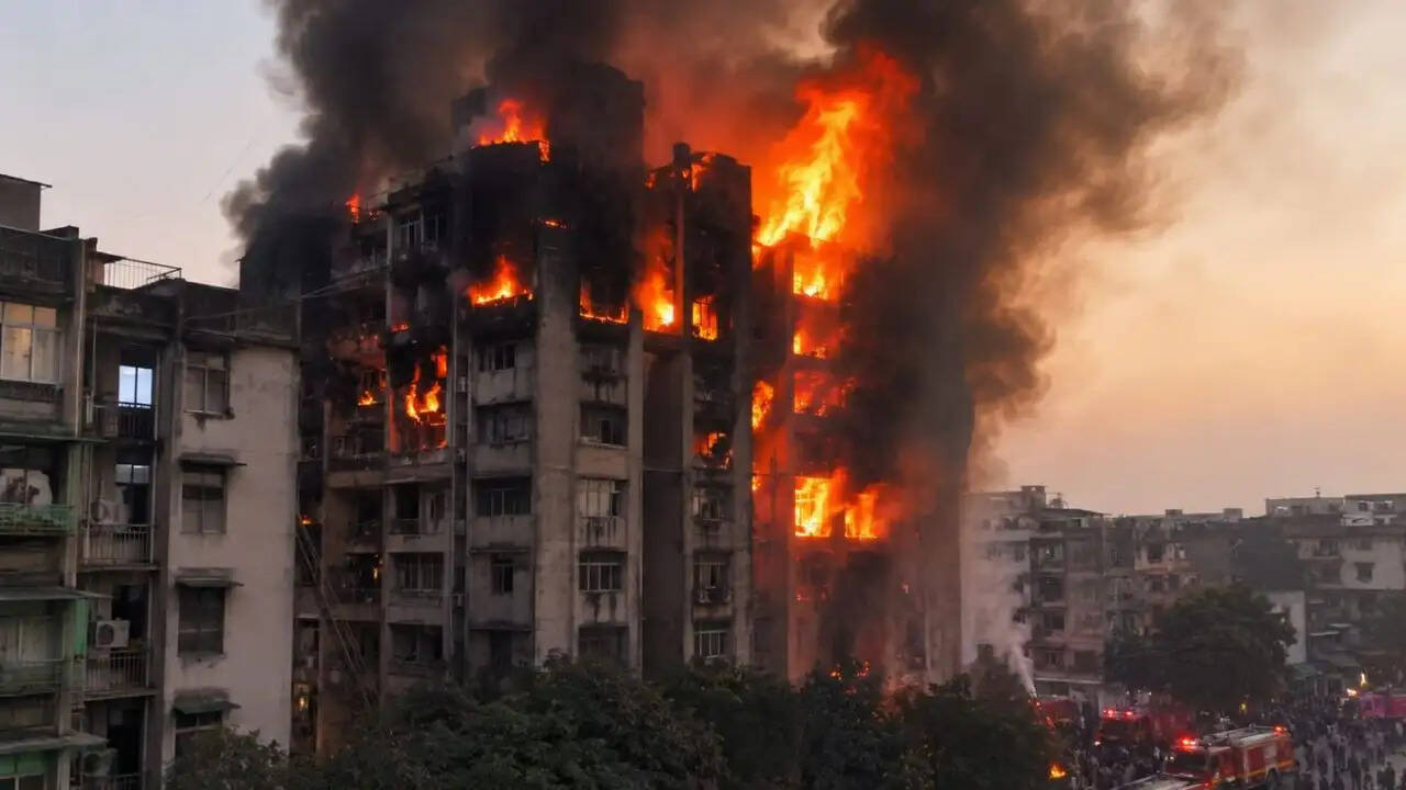 दिल्ली में अग्निकांड: तुगलकाबाद में आग से तीन की मौत, फायर सर्विस ने बचाई आठ जानें