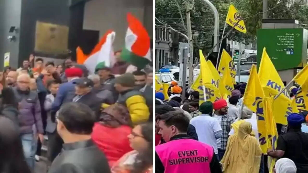 मेलबर्न में खालिस्तानी समर्थकों का हंगामा, भारतीय समुदाय ने दी मुंहतोड़ जवाब