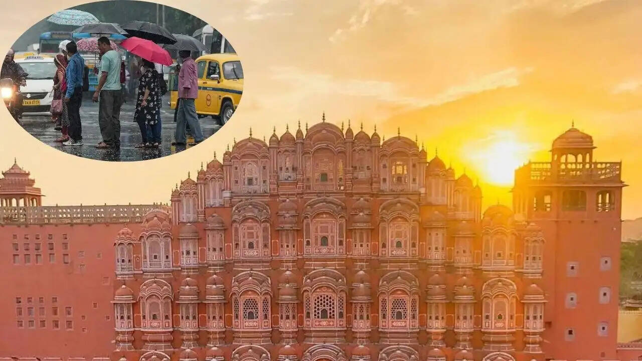 राजस्थान में मौसम में बदलाव: बारिश और आंधी की संभावना