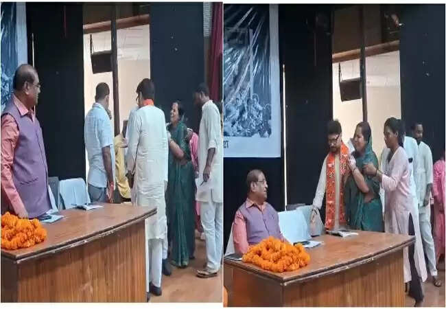 अम्बेडकरनगर में बीजेपी महिला मोर्चा की जिलाध्यक्ष ने न्याय की गुहार लगाई