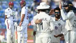 IND vs WI: दूसरे दिन ही जीत की ओर बढ़ी टीम इंडिया, विंडीज ने गंवाए 4 विकेट