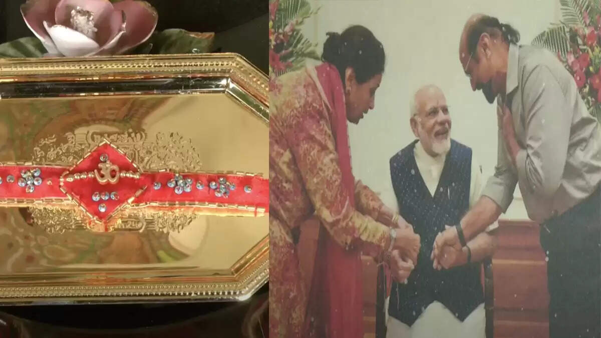 पाकिस्तानी बहन ने पीएम मोदी के लिए बनाई विशेष राखी, 30 साल पुराना रिश्ता