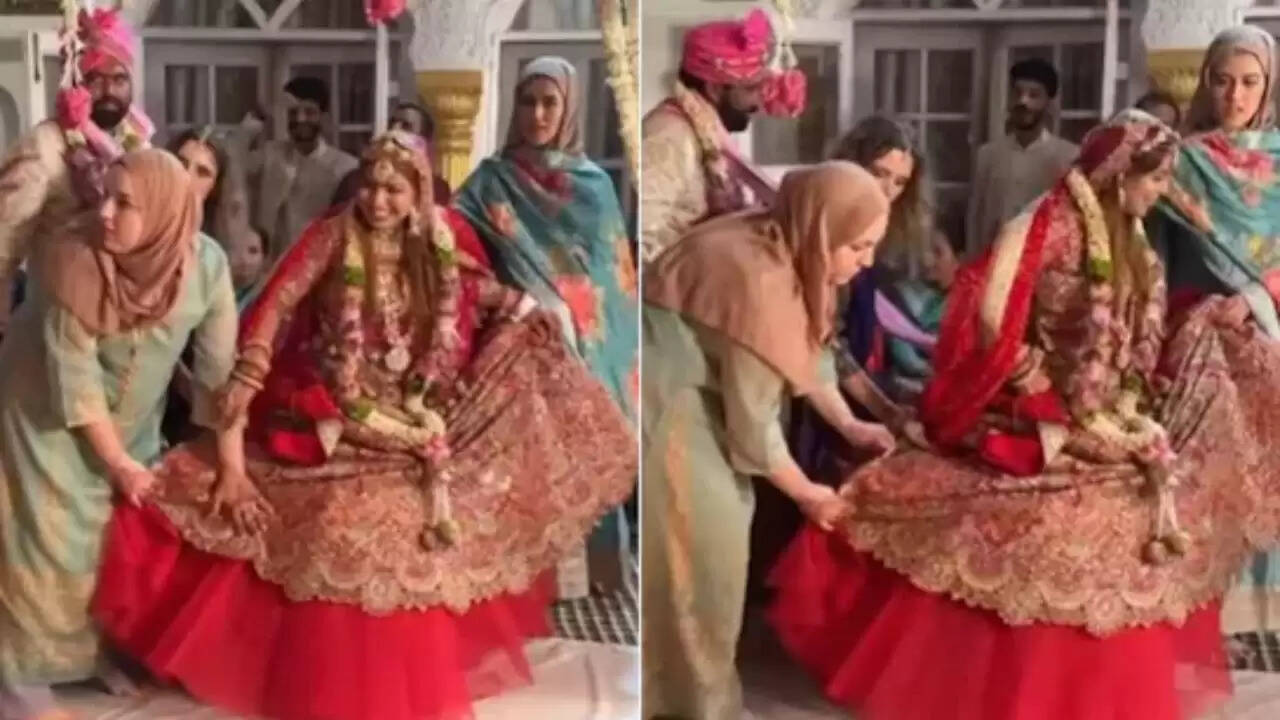 भारतीय शादी में विदेशी सहेलियों का मजेदार पल, सोशल मीडिया पर छाया वीडियो