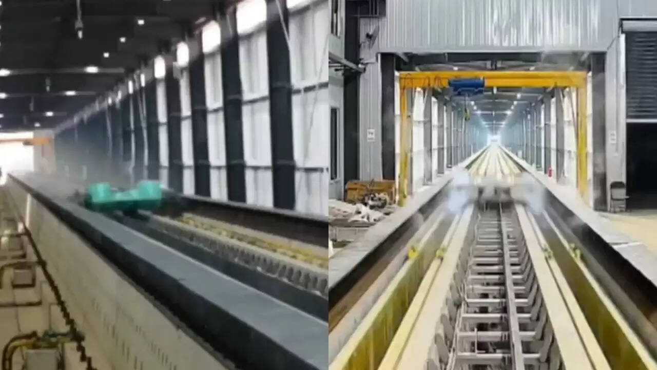 चीन की मैगलेव ट्रेन ने तोड़ा रिकॉर्ड, 700 किमी/घंटा की रफ्तार में महज दो सेकंड