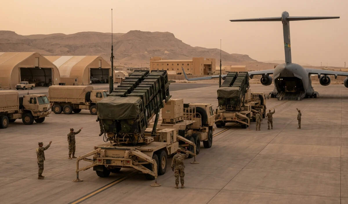 अमेरिका ने ईरान के खिलाफ युद्ध के लिए पैट्रियट मिसाइलें पश्चिम एशिया भेजीं
