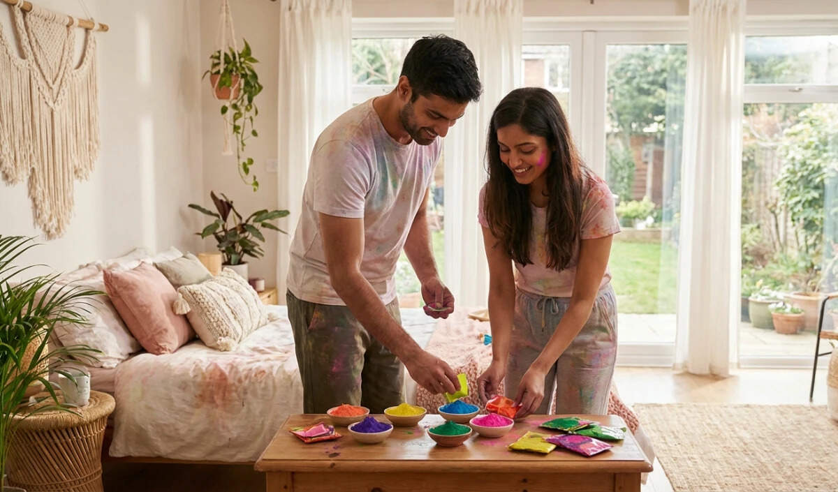 बेडरूम में इन रंगों का गुलाल रखें, तनाव से मिलेगी मुक्ति