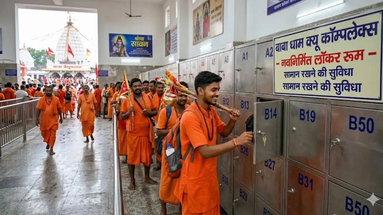 बाबा बैद्यनाथ धाम में श्रद्धालुओं के लिए लॉकर रूम की सुविधा, जानें क्या है खास