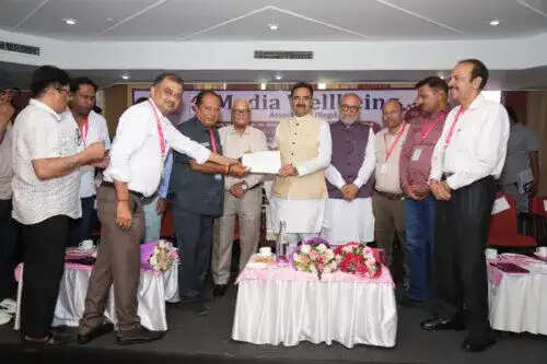 पंचकूला में मीडिया वेलबींग एसोसिएशन का भव्य पत्रकार सम्मेलन
