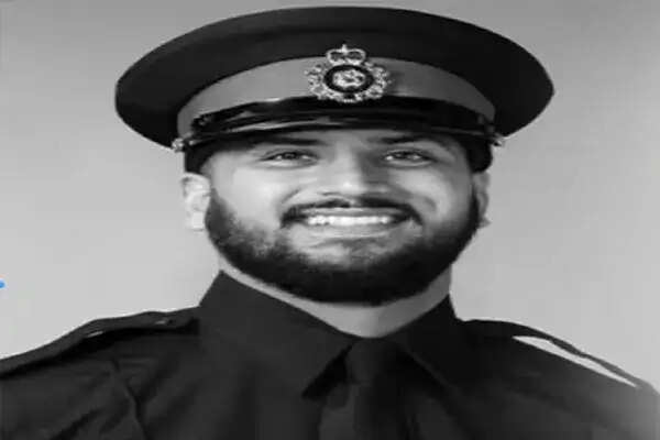 कनाडा में ड्यूटी के दौरान पंजाब के पुलिस अधिकारी की दुखद मौत