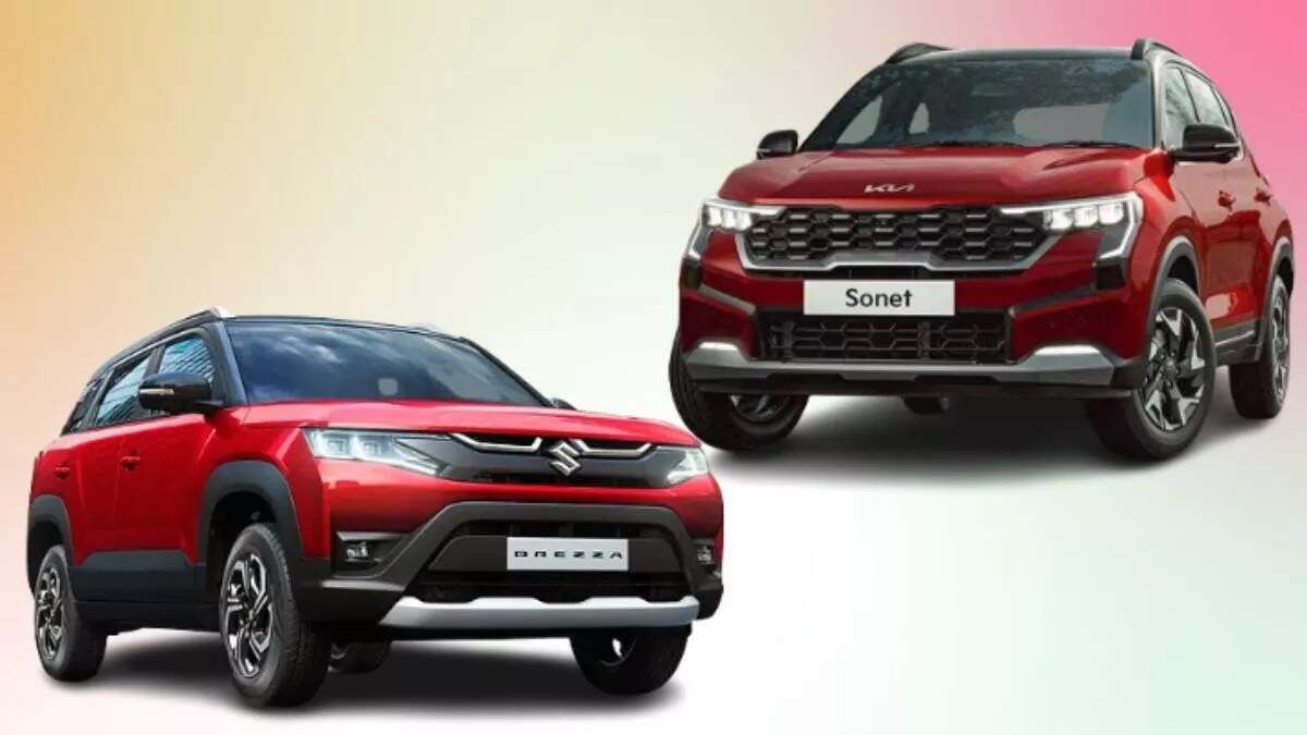 2024 Kia Sonet Vs Maruti Brezza: नई किआ सोनेट और मारुति ब्रेजा में कौन है फीचर्स से लेकर इंजन तक बेहतर SUV, यहां पढ़ें कंपेयर रिपोर्ट!