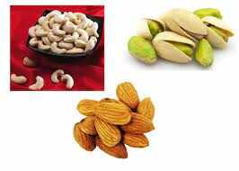 बादाम और पिस्ता