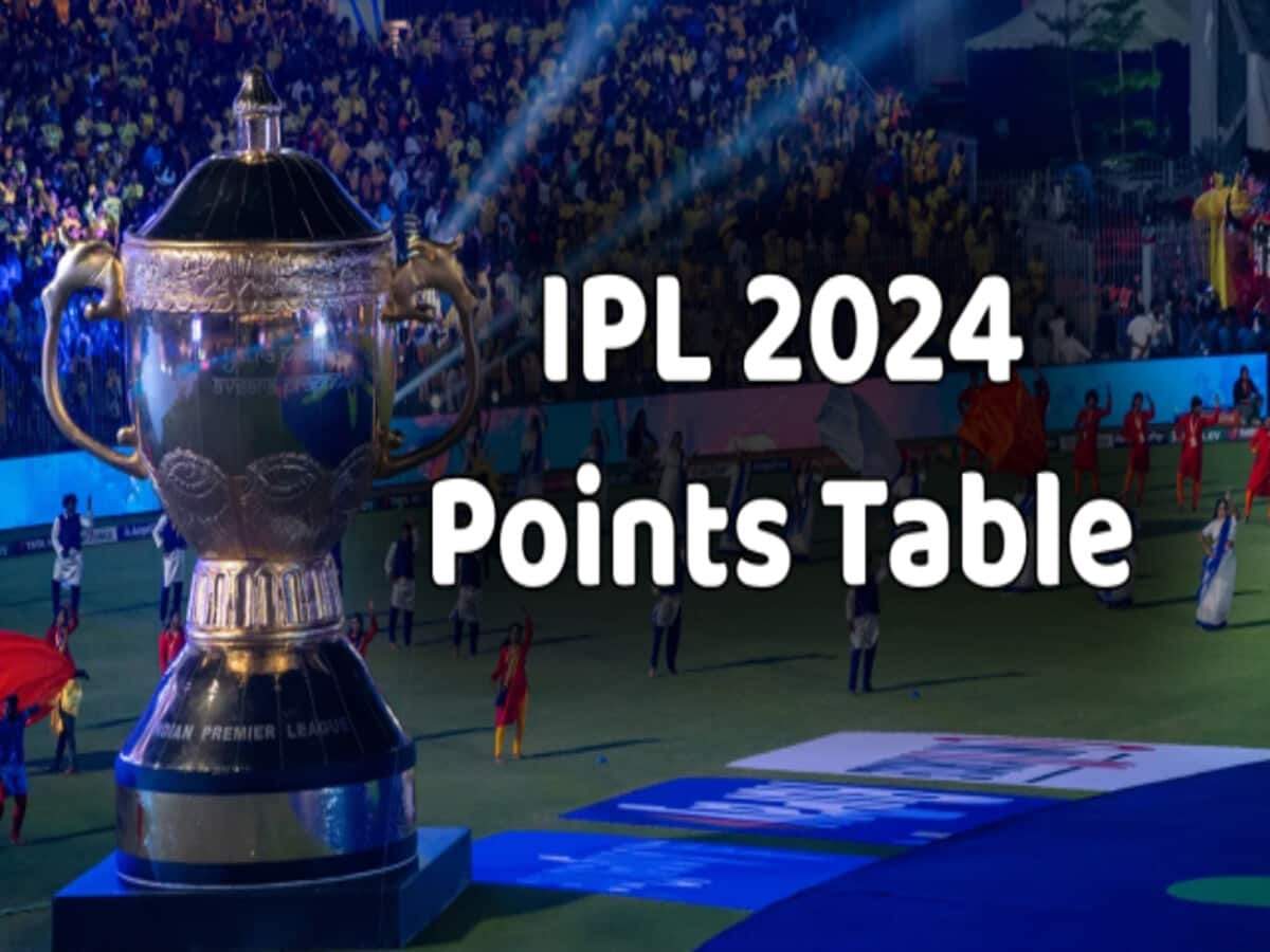 IPL 2024 Points Table Latest- कोलकाता नाइट राइडर्स ने RR से छीना नंबर-1 का ताज, टॉप-4 में इन टीमों का राज