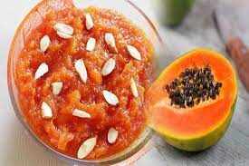 पपीते का हलवा बनाने के लिए सामग्री-