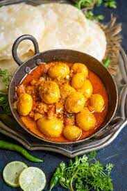  बंगाली स्टाइल दम आलू बिना लहसुन प्याज़ के | Niramish Dum Aloo