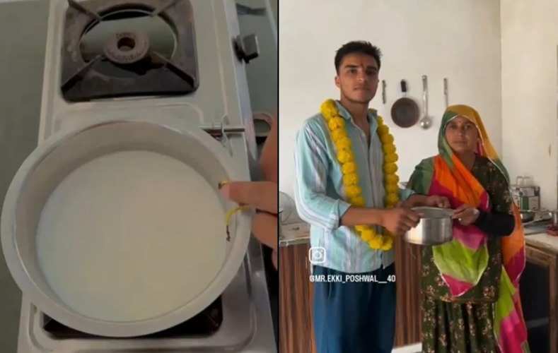 Viral: दूध को गिरने से बचाने की निंजा टेक्निक, शख्स ने पानी की टंकी वाले अलार्म से किया गजब का जुगाड़	