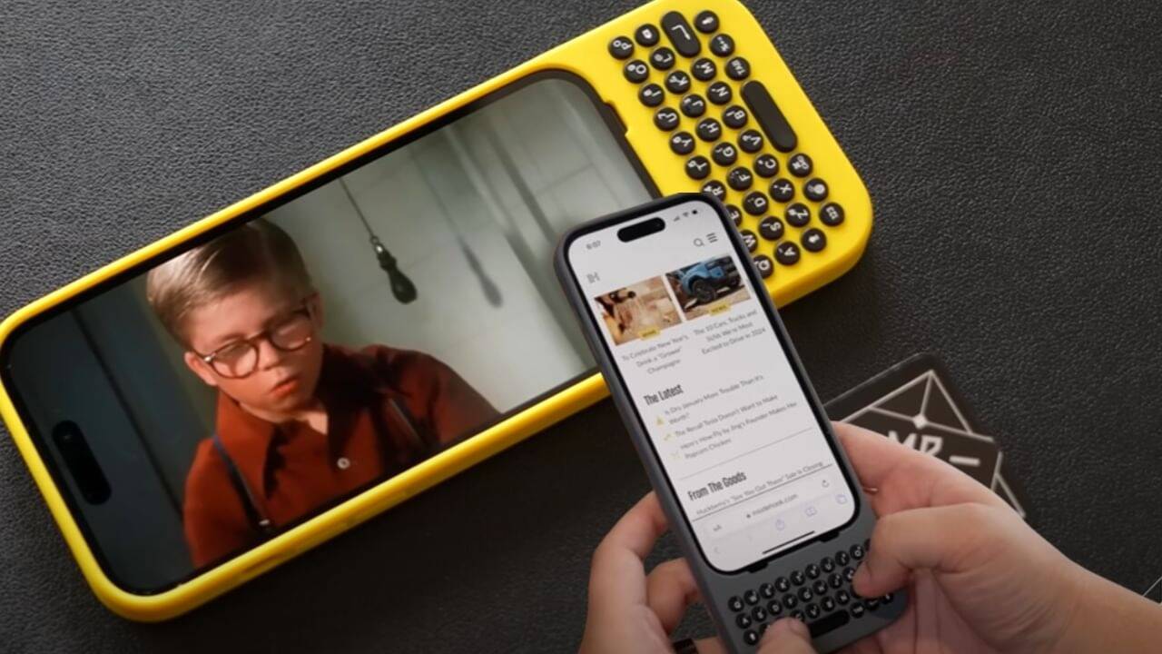 iPhone के इस कवर में मिलेगा ब्लैकबेरी वाला कीबोर्ड, कीमत बस इतनी