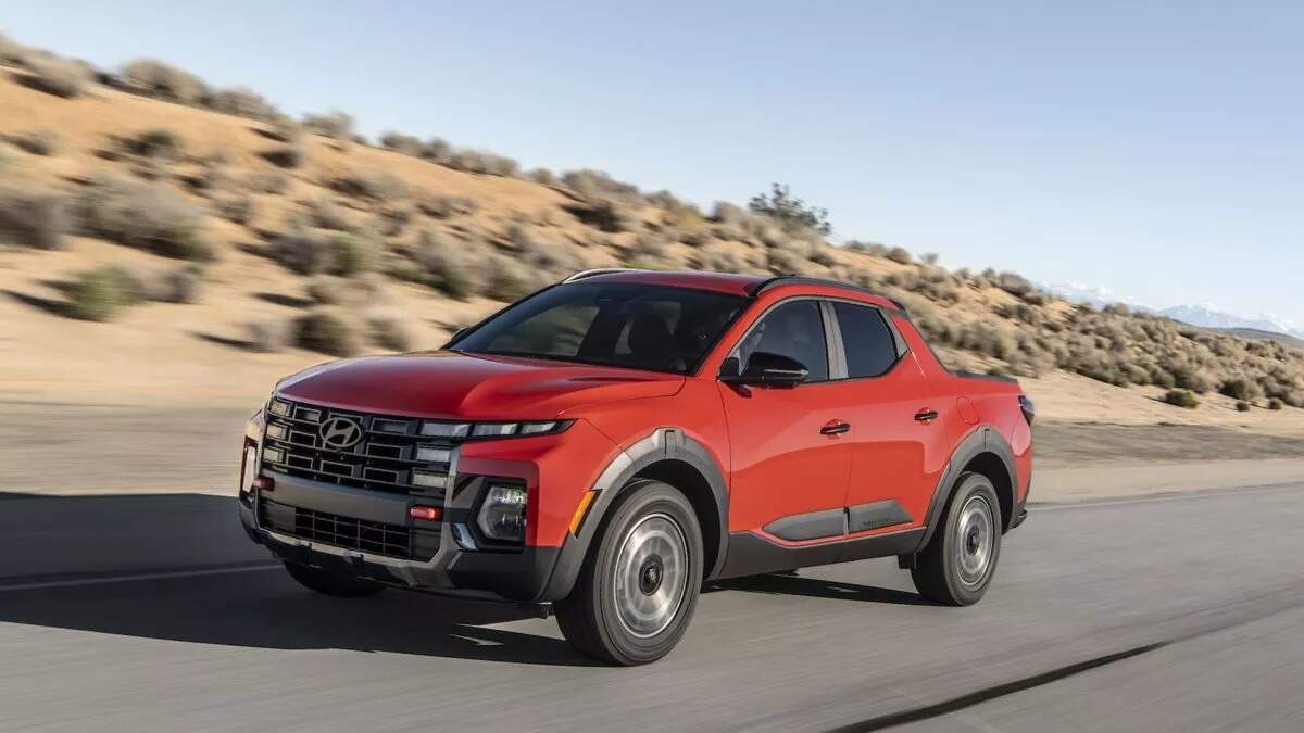 Hyundai ने दिखाई 2025 Santa Cruz की झलक, नए इंफोटेनमेंट सिस्टम के साथ होगी लॉन्च
